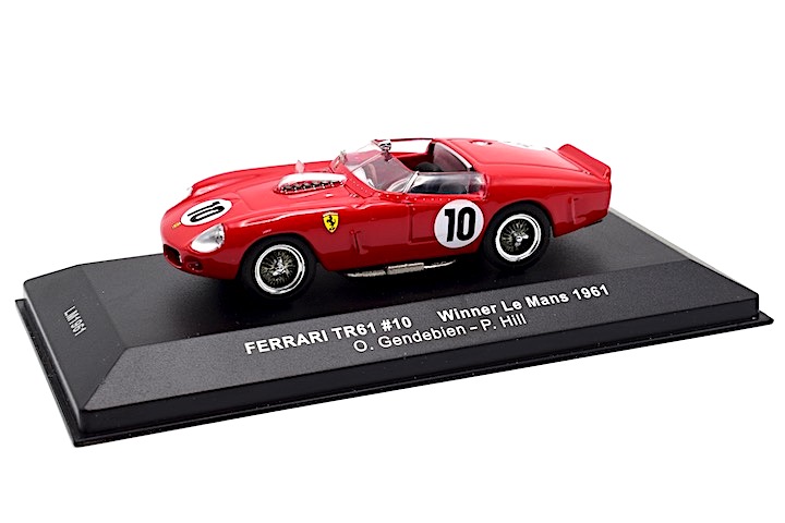IXO Models LM1961 Ferrari 250 TRI/61 'Gendebien - Hill' 1st pl Le Mans 1961