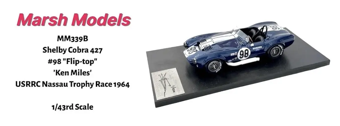 Marsh Models MM339B Shelby Cobra 427 