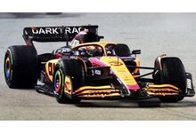 Spark Model S8559 McLaren MCL36 Mercedes F1 #3 'Daniel Ricciardo' 5th pl Singapore GP 2022