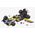 Tameo Kits WCT 087 Williams Honda FW11B #5 Nigel Mansell 14th pl. / #6 Nelson Piquet 1st pl. GP Hungary & F1 World Champion 1987