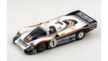 Spark Model 18LM82 Porsche 956 Rothmans #1 "Derek Bell - Jacky Ickx" winner Le Mans 1982