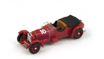 Spark Model 43LM31 Alfa Romeo 8C 2300 #16 'Lord Howe - Henry Birkin' winner Le Mans 1931