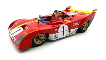 Marsh Models MM265B1S Ferrari 312PB #1 'Jacky Ickx - Clay Regazzoni' 2nd pl Spa 1000 Km 1972