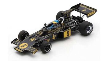 Spark Model S7298 Lotus 72E John Player Special #5 'Ronnie Peterson’ 5th pl US GP 1975