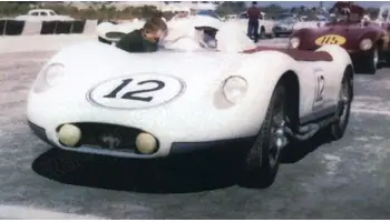 Marsh Models MM350B12 Maserati 200S #12 'John Fitch - Vincent Andrus' 3rd pl Nassau Memorial Trophy 1957