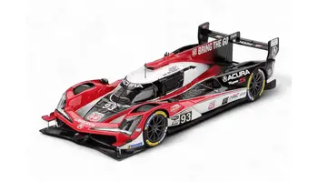 TSM Model TSM430871 Acura ARX-06 #93 Acura Meyer Shank Racing 'Álex Palou - Renger van der Zande - Nick Yelloly' 3rd pl 12hrs of Sebring 2025