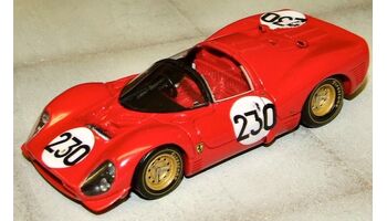 Marsh Models MM241B230 Ferrari 330 P3 #230 'Nino Vaccarella - Lorenzo Bandini' DNF Targa Florio 1966