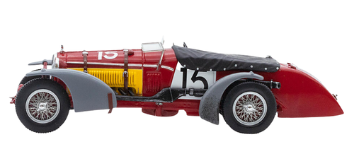Spark Model S3869 Alfa Romeo 8C #15 'Raymond Sommer - Raymond d'Estrez de Saugé' Le Mans 1935.