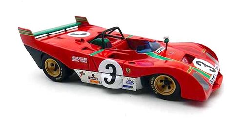 Marsh Models MM265B3TF Ferrari 312PB #3 'Arturo Merzario - Sandro Munari' winner Targa Florio 1972 Marsh Models MM265B3TF Ferrari 312PB #3 'Arturo Merzario - Sandro Munari' winner Targa Florio 1972