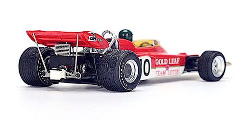 Spark Model S4280 Lotus 72C #10 Gold Leaf 'Jochen Rindt' Winner Dutch GP & F1 World Champion 1970