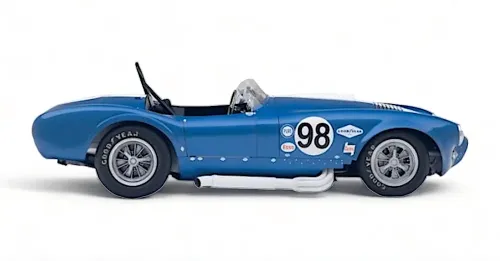 Marsh Models MM339 Shelby Cobra 427 "Flip-top" #98 'Ken Miles' USRRC Nassau Trophy Race 1964