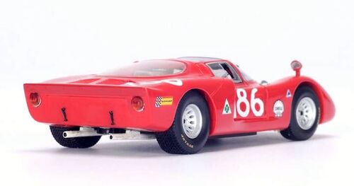 Spark Model S4874 Alfa Romeo 33/2 #186 'Ignazio Giunti - Nanni Galli' 2nd pl Targa Florio 1968 Spark Model S4874 Alfa Romeo 33/2 #186 'Ignazio Giunti - Nanni Galli' 2nd pl Targa Florio 1968