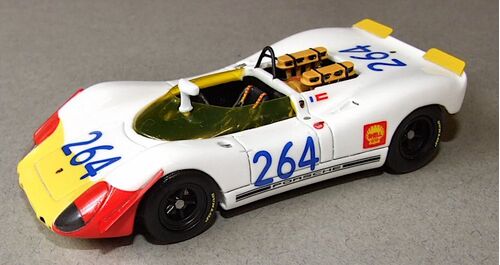 Marsh Models MM318B264 Porsche 908 #264 'Gérard Larrousse - Rudi Lins' 21st pl Targa Florio 1969 Marsh Models MM318B264 Porsche 908 #264 'Gérard Larrousse - Rudi Lins' 21st pl Targa Florio 1969