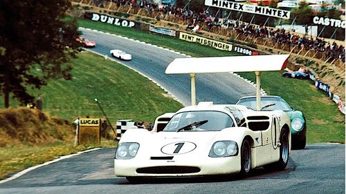 Marsh Models MM352B1BH​ Chaparral 2F 'Phil Hill - Mike Spence' 1st pl Brands Hatch 1967