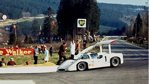 Marsh Models MM352K Chaparral 2F 1967 Kit, Phil Hill - Mike Spence - Jim Hall - Bruce Jennings - Bob Johnson - Hap Sharp