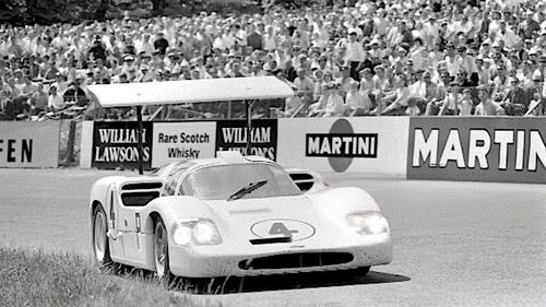 Marsh Models MM352K Chaparral 2F 1967 Kit, Phil Hill - Mike Spence - Jim Hall - Bruce Jennings - Bob Johnson - Hap Sharp