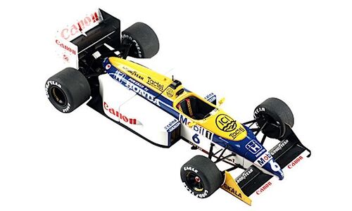 Tameo Kits WCT 087 Williams Honda FW11B #5 Nigel Mansell 14th pl. / #6 Nelson Piquet 1st pl. GP Hungary & F1 World Champion 1987