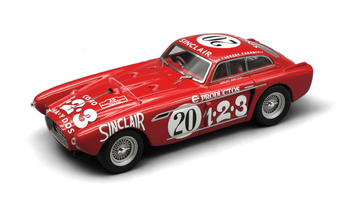 Tecnomodel TM43-43B Ferrari 340 Mexico Vignale Coupe #20 'Luigi Chinetti - Jean Lucas' 3rd pl Carrera Panamericana 1952 Tecnomodel TM43-43B Ferrari 340 Mexico Vignale Coupe #20 'Luigi Chinetti - Jean Lucas' 3rd pl Carrera Panamericana 1952