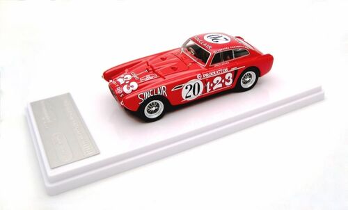 Tecnomodel TM43-43B Ferrari 340 Mexico Vignale Coupe #20 'Luigi Chinetti - Jean Lucas' 3rd pl Carrera Panamericana 1952 Tecnomodel TM43-43B Ferrari 340 Mexico Vignale Coupe #20 'Luigi Chinetti - Jean Lucas' 3rd pl Carrera Panamericana 1952