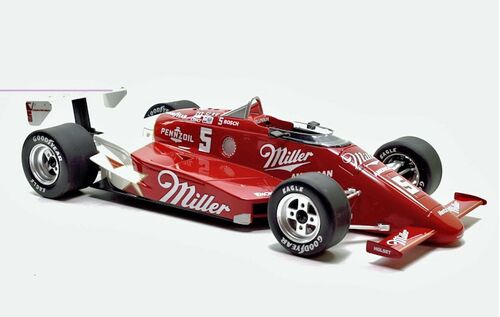 Replicarz R18020 March 85C Miller Beer #5 'Danny Sullivan' Winner Indianapolis 500 1985