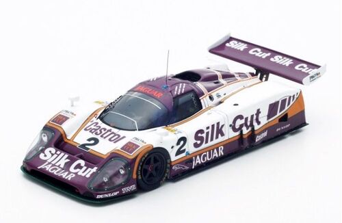 Spark Model 43LM88 Jaguar XJR9 Silk Cut #2 'Jan Lammers - Johnny Dumfries - Andy Wallace' winner Le Mans 1988