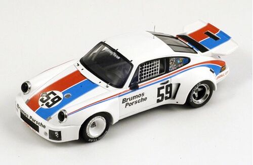 Spark Model 43DA75 Porsche Carrera RSR #59 Brumos "Peter Gregg - Hurley Haywood" 1st pl. 24 hrs of Daytona 1975