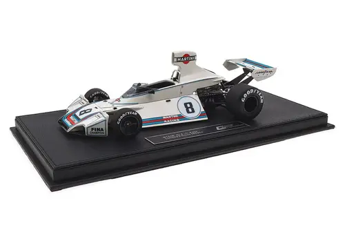 GP Replicas GP104B Brabham Cosworth BT44B #8 'Carlos Pace' GP 1975 GP Replicas GP104B Brabham Cosworth BT44B #8 'Carlos Pace' GP 1975