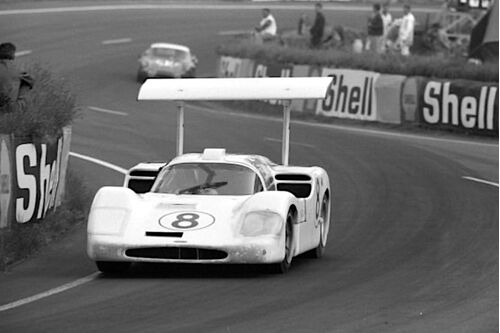 Marsh Models MM352K Chaparral 2F 1967 Kit, Phil Hill - Mike Spence - Jim Hall - Bruce Jennings - Bob Johnson - Hap Sharp