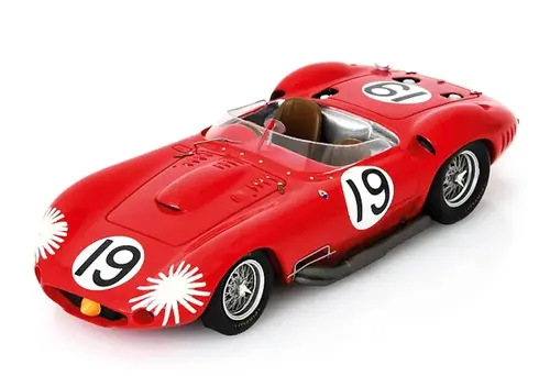 Spark Model 43SE57 Maserati 450 S #19 'Juan Manuel Fangio - Jean Behra' Winner Sebring 12hrs of 1957 Spark Model 43SE57 Maserati 450 S #19 'Juan Manuel Fangio - Jean Behra' Winner Sebring 12hrs of 1957