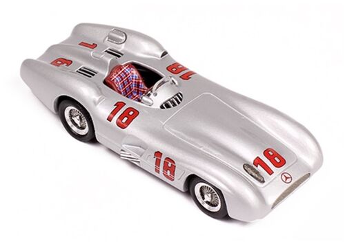IXO Models GTM122 Mercedes W196 R Streamliner #18 'Juan Manuel Fangio' Winner Monza 1955 & F1 World Champion 1955 IXO Models GTM122 Mercedes W196 R Streamliner #18 'Juan Manuel Fangio' Winner Monza 1955 & F1 World Champion 1955