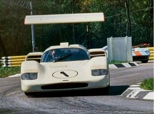 Marsh Models MM352K Chaparral 2F 1967 Kit, Phil Hill - Mike Spence - Jim Hall - Bruce Jennings - Bob Johnson - Hap Sharp
