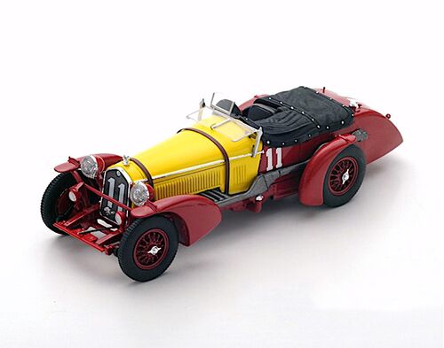 Spark Model 43LM33 Alfa Romeo 8C 2300 #11 'Raymond Sommer - Tazio Nuvolari' 1st pl Le Mans 1933 Spark Model 43LM33 Alfa Romeo 8C 2300 #11 'Raymond Sommer - Tazio Nuvolari' 1st pl Le Mans 1933