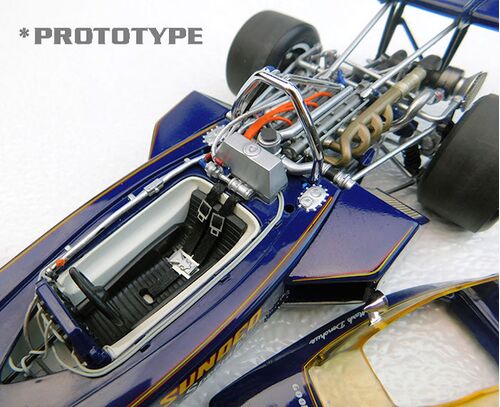 Replicarz R184827 McLaren M16B #66 'Mark Donohue' winner Indy 500 1972