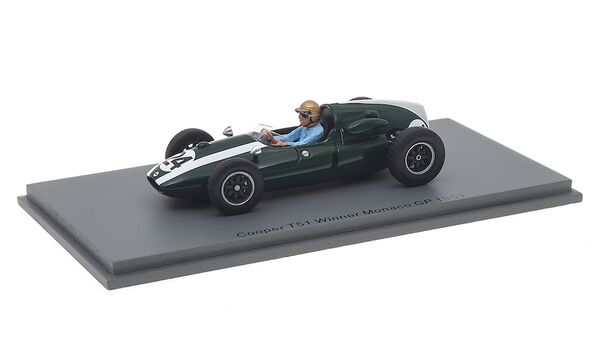 Spark Model S8039 Cooper T51 #24 ‘Jack Brabham’ Winner Monaco GP & F1 World Champion 1959,